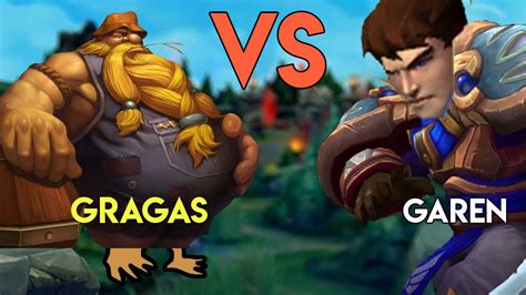 Support TOP Gragas Vs Garen Over 50 CDR Bodyslam 15k Gold For Max