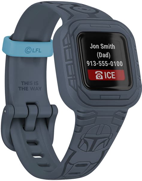 Ceasuri Garmin Vivofit Jr 3 Star Wars The Mandalorian 010 02441 15 B B