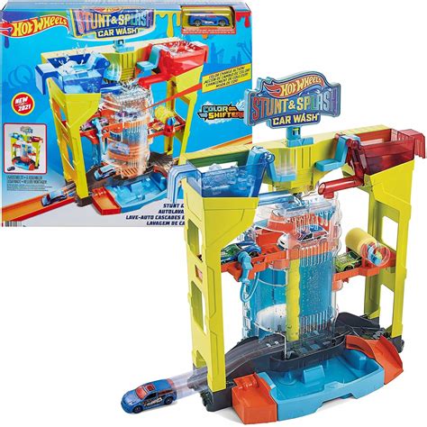 MATTEL HOT WHEELS KASKADERSKA MYJNIA SAMOCHODZIK GRW37 14806050760 Allegro Pl