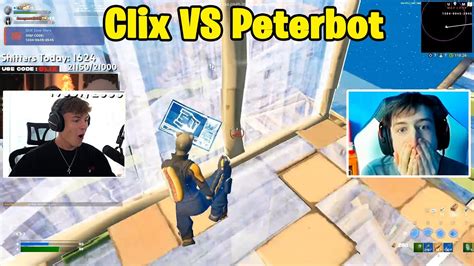 Clix Vs Peterbot V Toxic Fights W Stable Ronaldo Wtj Vet Youtube