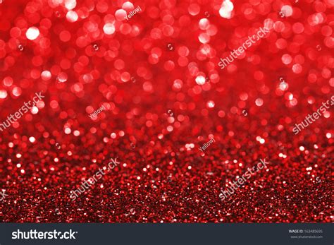 Red Shiny Glitter Holiday Beautiful Background Stock Photo (Edit Now) 163485695