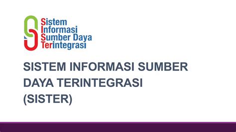 Pdf Sistem Informasi Sumber Daya Terintegrasi Unipa Ac Id Docs Panduan Sister Sosialisasi Pdd