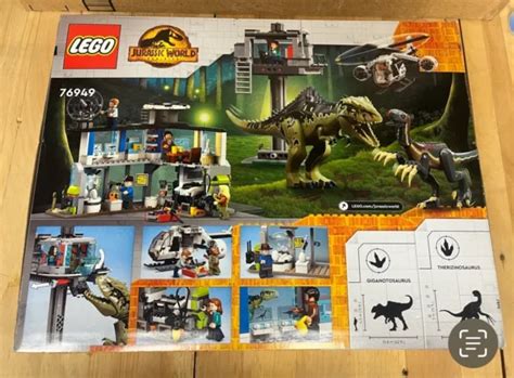 LEGO JURASSIC WORLD Dominion 76949 Giganotosaurus Therizinosaurus