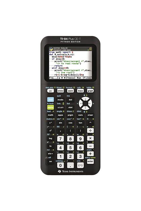 TEXAS INSTRUMENTS Tı 84 Plus Ce t Python Edition Grafik Hesap Makinesi