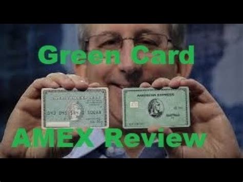 American Express Green Card Review Breakdown Youtube