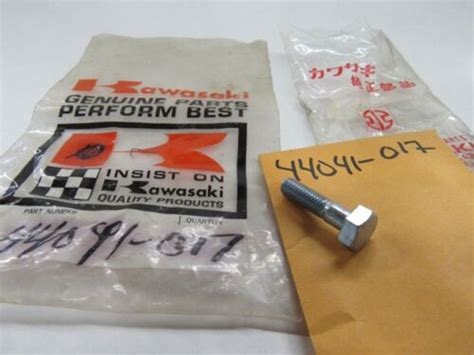 Kawasaki Nos New Front Axle Pinch Bolt W W S S Kh W Ss