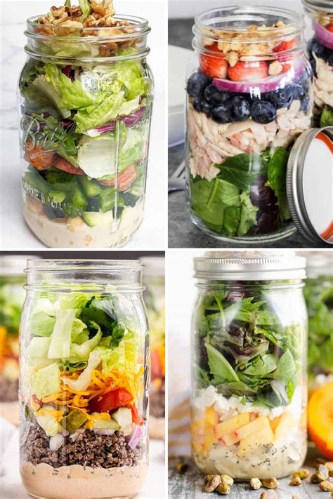 12 Mason Jar Salads Momma Fit Lyndsey