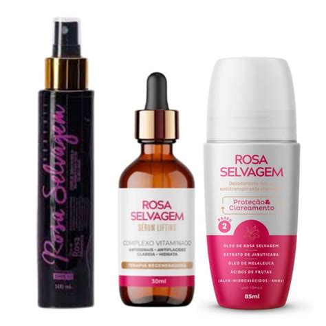Rosa Selvagem Antes E Depois Virilha - Kit Rosa Selvagem Óleo Corporal Clareador Virilha + Sérum Lifting ...