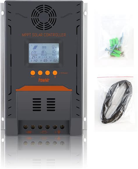 Powmr Mppt Solar Charge Controller V V Auto A Solar