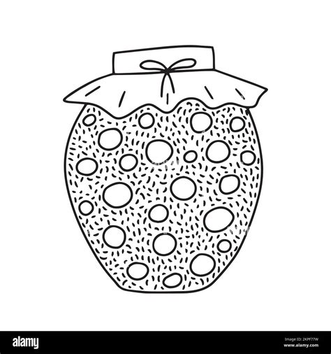 Doodle Jam Jar Stock Vector Image And Art Alamy