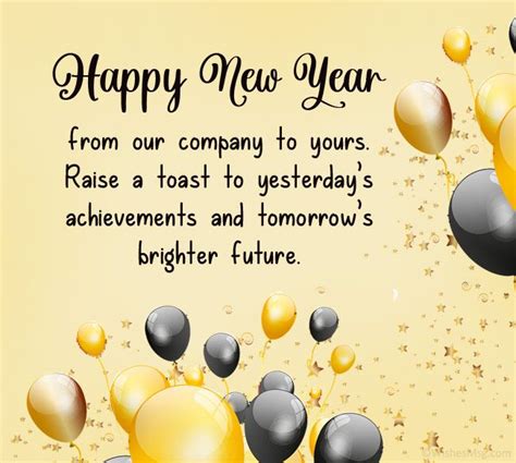 Business New Year Wishes And Messages WishesMsg Business New Year