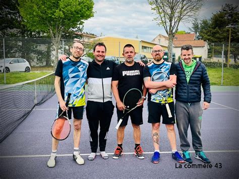 Trois Premi Res Places Pour Le Club De Tennis Des Villettes Saint