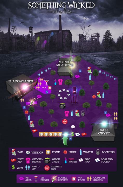 Something Wicked The Asylum 2017 Set Times Festival Map And More