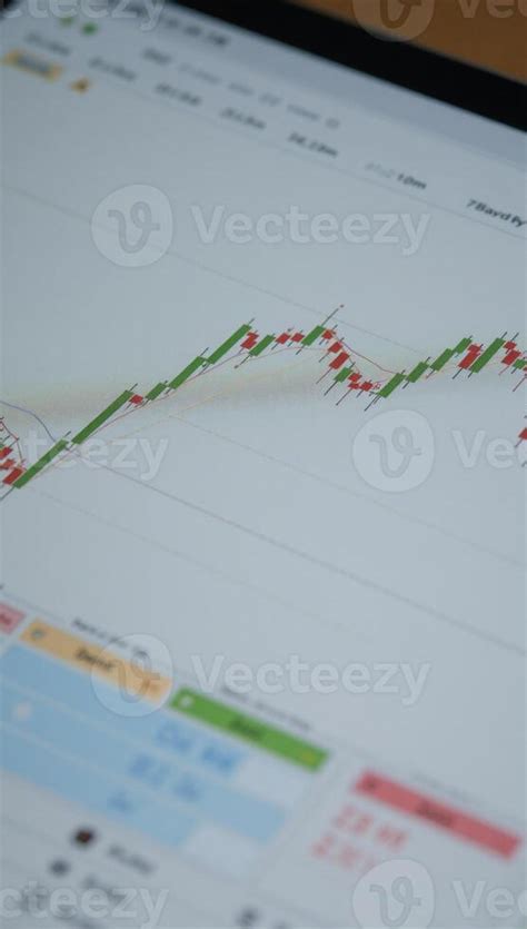 A detailed stock market chart visualization 51240530 Stock Photo at ...