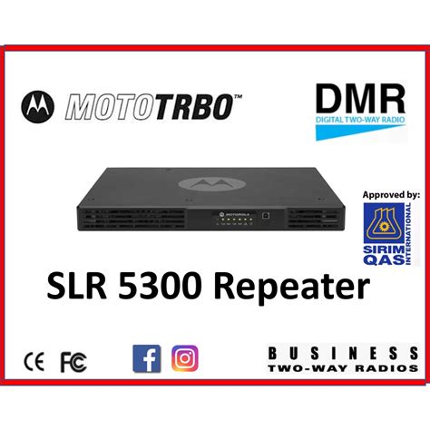 Motorola MOTOTRBO SLR 5300 UHF Repeater | Shopee Malaysia