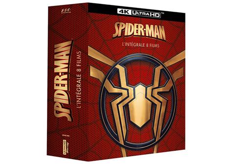 Spider Man Coffret Intégrale 8 films 4K