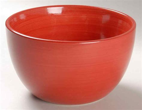 Artisan Red Soup Cereal Bowl By Pfaltzgraff Replacements Ltd