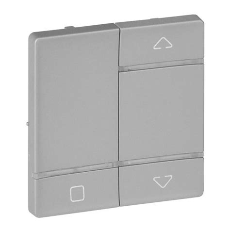 Legrand Valena Life Allure Placa Pt Intrerupator Storuri Radio Aluminiu