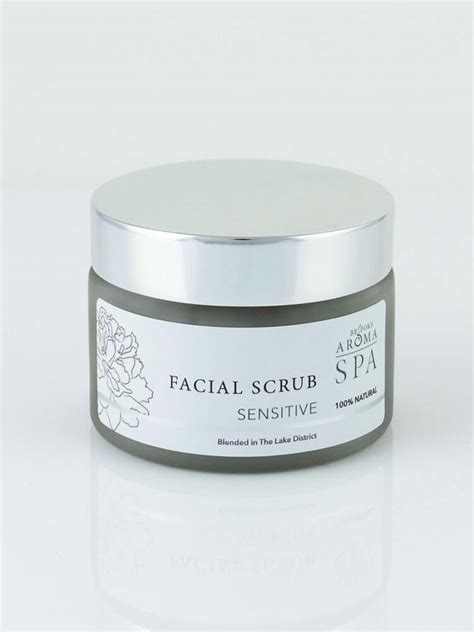 Sensitive Skin Facial Scrub - Bespokearoma