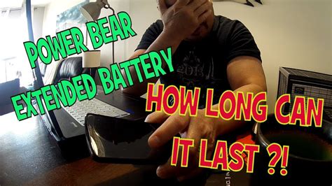 PowerBear Extended Battery How Long Can It Last YouTube