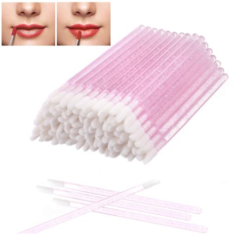 Pinky Leem Wholesale Disposable Lip Gloss Applicator Wands Lip Brush Gloss Lipstick Cleaners