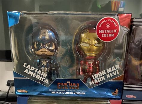 Hot Toys Cosbaby Civil War Metallic Color Hobbies Toys Toys Games On Carousell