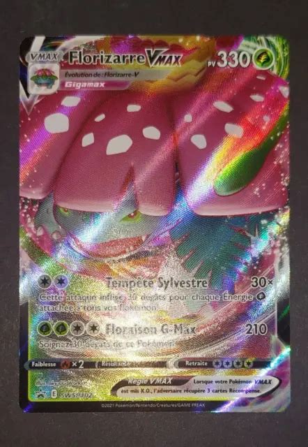 Carte Pokemon Florizarre Vmax Promo Swsh Neuf Fr Eur