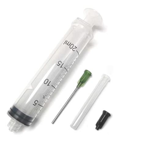 Amazon 20ml Cc Independent Packing Syringe With 14Ga 1 5 Inch