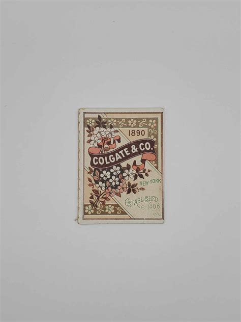 Colgate & Co’s 1890 Calendar | Booksby Press