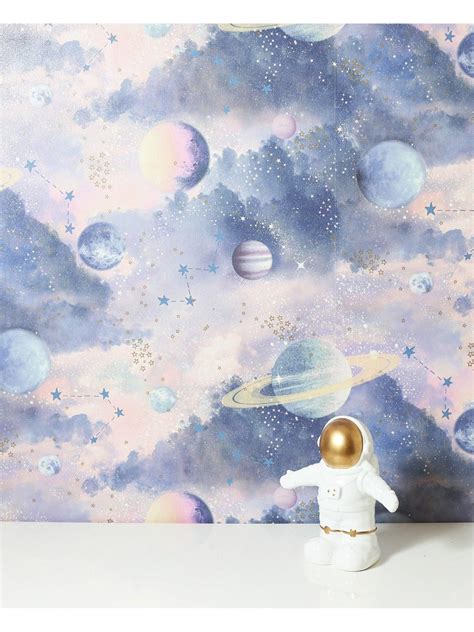 Glitter Planets Wallpaper | Planets wallpaper, Pink and purple ...