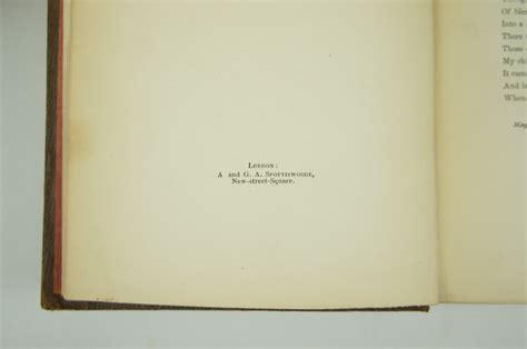 Within And Without First Edition Of Macdonald S First Book By George