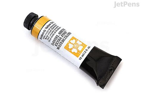 Daniel Smith Extra Fine Watercolor Tube Burgundy Yellow Ochre 15 Ml