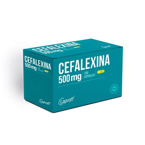 Drogas S S CEFALEXINA 500 MG LAPROFF CAJA X 100 CAPS