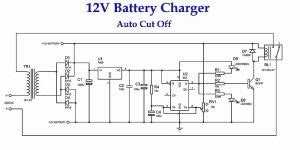 12V Battery Charger Auto Cut Off Homemade TRONICSpro