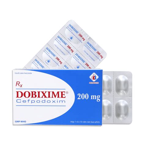 Dobixim Cefpodoxim 200mg Domesco H10v