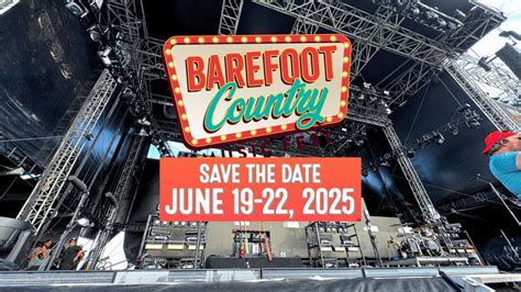 Get Ready For Barefoot Country Music Festival 2025 Wildwood Video