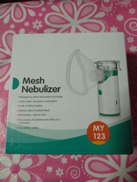 Mesh Nebulizer My 123 Health Nutrition Health Monitors Weighing