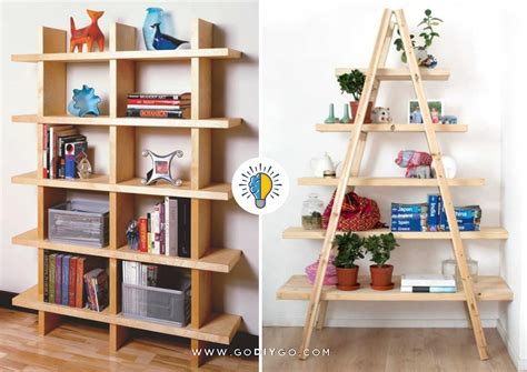 A Step-by-Step Guide to DIY a Stylish Wooden Bookshelf - GODIYGO.COM