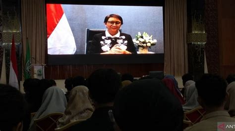 Retno Marsudi Kepercayaan Internasional Terhadap Indonesia Terus