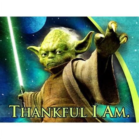 Star Wars Yoda Thank You Notes W Env 8ct