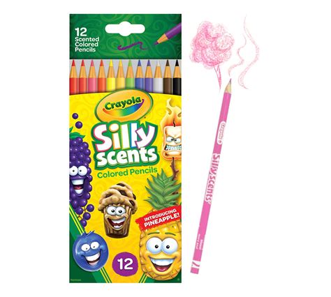 Silly Scents Colored Pencils Sweet Count Crayola