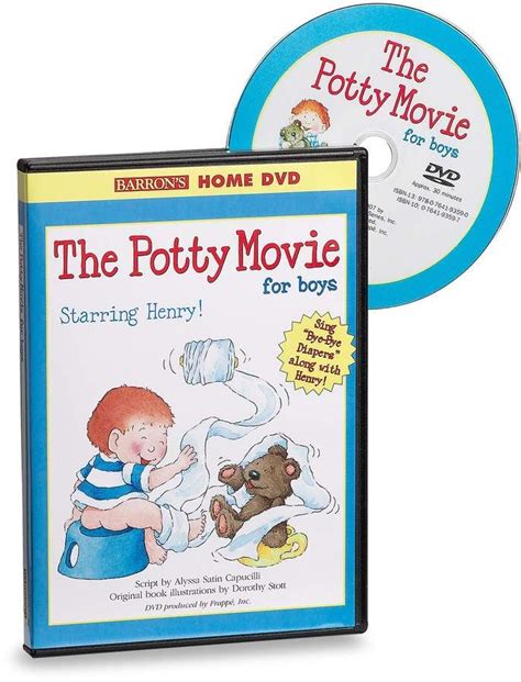 Barrons Educational Series The Potty Movie For Boys Dvd Movies For