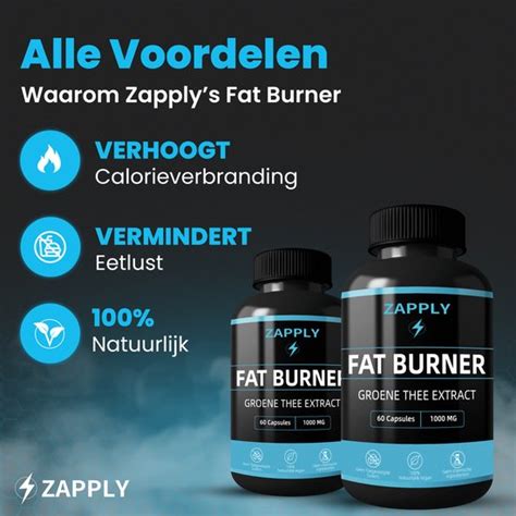 Zapply Fatburner Afslankpillen Vetverbranden Buikvetverbranden