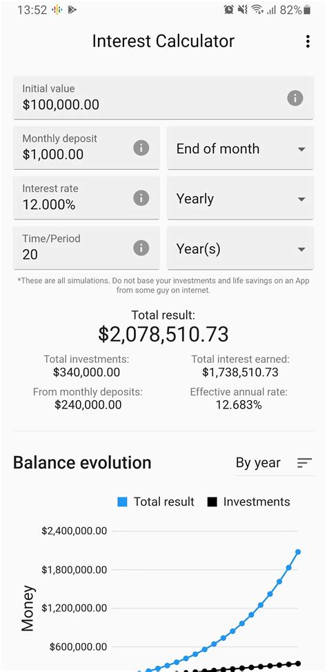 Compound Interest Calculator For Android Download