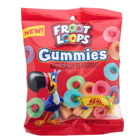 Galerie Oz Kelloggs Froot Loops Gummies In Bag Walmart