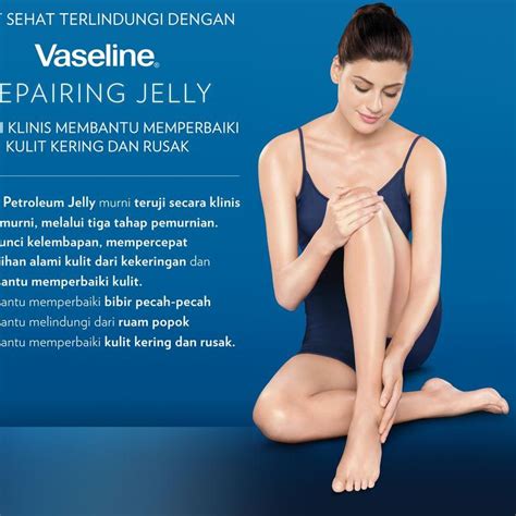 Jual Vaseline Repairing Petroleum Jelly Original Kulit Kering 100 Pure