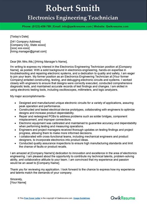 Energy Analyst Cover Letter Examples Qwikresume