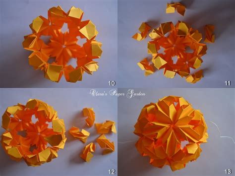 Clara S Paper Garden Tutorial Leroy S Chrysanthemum Origami Crafts