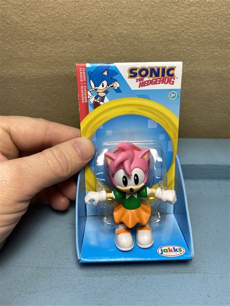 Mavin 2022 New Sega Sonic The Hedgehog Amy Rose 2 5 Classic Action Figure Jakks