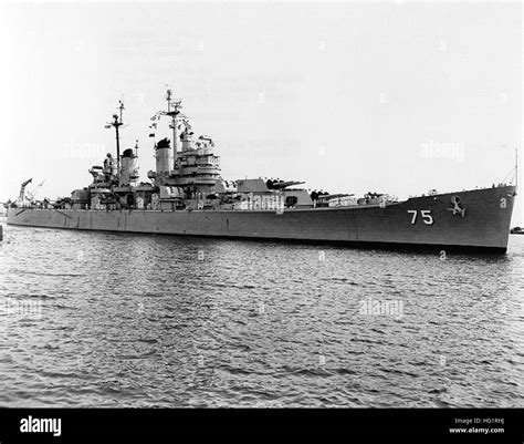 Uss Helena Ca 75 Stock Photo Alamy